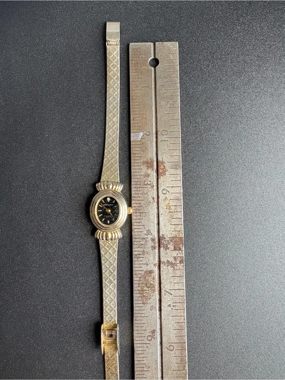 Milan Women’s Vintage Gold and Silver Tone Watch